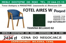 PAGED - FOTEL AIRES W TKANINA BELLAGIO 82